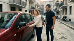 Hai trovato una moneta nella maniglia dell’auto? Cosa controllare e come muoverti con calma