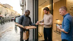 Quanta mancia lasciare quando arriva la pizza: distanza, meteo, ordine e qualità della consegna